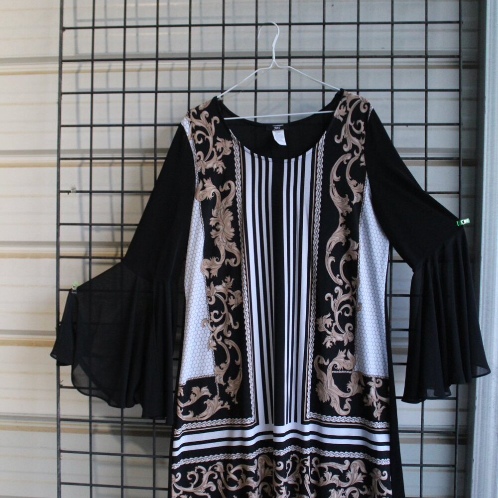 JBS - bell sleeve midi dress